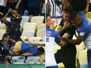 MATCH-DELAYED-AFTER-HUGE-BRAWL-IN-STANDS-leion-messi
