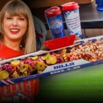 LING T SWIFT-THEMED FOOD AT CHIEFS GAME...